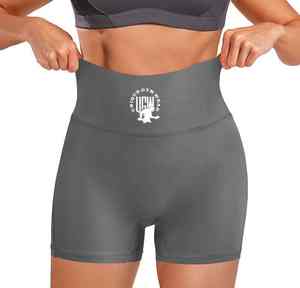 Vêtements de sport UNIQUE pour femmes, shorts de yoga écologiques à séchage rapide, doux, extensibles, taille haute, compression, personnalisables - Product Image 1