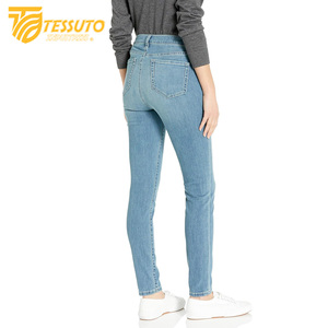Pantalones cargo de cintura alta para mujer Vaqueros de cintura alta elegantes - Product Image 5
