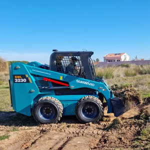 Minicargadora Usada Sunward SWTL4538 de 1.2 Toneladas, Certificada por la CE, Cargadora Compacta de Orugas para Construcción y Agricultura - Product Image 4