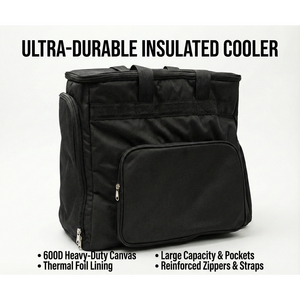 Sac de toilettage équestre Oxford noir, 4 à 6 compartiments, résistant à l'eau, écologique, durable, réutilisable, avec fermeture éclair, sac de rangement pour écurie - Product Image 2