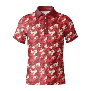 Polo de golf pour homme, extensible en poly-spandex, respirant, léger, logo personnalisé - Product Image 6