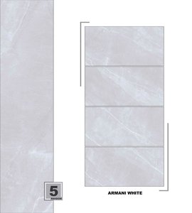 Brun avec des couleurs d'or Carreaux de porcelaine aspect marbre émaillé brillant 600x1200 60x120 Carrelage de sol - Product Image 5
