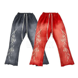 Pantalones de Talla Grande con Lavado Ácido de Nuevo Diseño para Hombre, de Secado Rápido, Casuales, Personalizados, Rectos, Ligeros, Transpirables y Ecológicos - Product Image 1