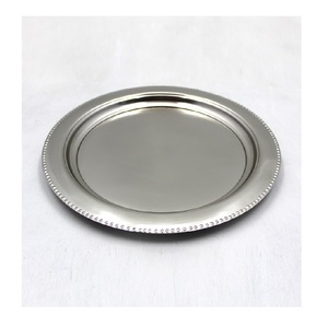 Equipo de servicio de catering de hotel de lujo, plato de uso, bandeja de servidor de alimentos, niquelado de alta calidad estándar - Product Image 1