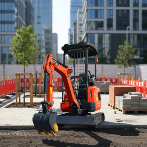Mini-excavatrice Kubota Euro5 avec moteur EPA, chargeuse-pelleteuse, tracteur-chargeur 3 tonnes, moteur SDEC, pompe hydraulique Eaton, excavatrice agricole - Product Image 5