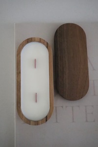 Bol à pâte en bois de manguier fait à la main - Forme rectangulaire pour la fabrication de bougies et la décoration intérieure - Product Image 4