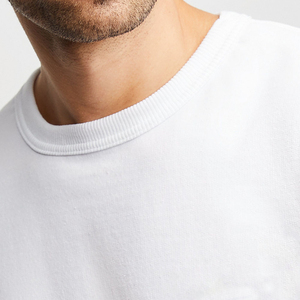 Sudaderas cómodas blandidas de algodón de alta calidad, sudadera holgada superior, sudadera básica de cuello redondo - Product Image 5