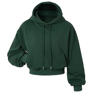 Pull femme polaire sweats à capuche pull décontracté cordon avec poches kange - Product Image 5