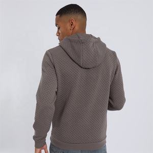 เสื้อฮู้ดเนื้อผ้าทันสมัยของผู้ชายถักใส่สบายแบบลำลองและสวมใส่ในชีวิตประจำวันคุณสมบัติซักอย่างยั่งยืน - Product Image 2