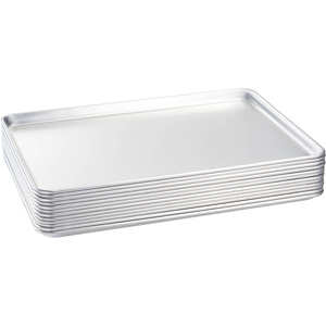<span class=keywords><strong>Plaque</strong></span> <span class=keywords><strong>de</strong></span> <span class=keywords><strong>cuisson</strong></span> en aluminium <span class=keywords><strong>de</strong></span> 18 x 26 pouces, épaisseur <span class=keywords><strong>de</strong></span> fil <span class=keywords><strong>de</strong></span> calibre 19, avec rebord, <span class=keywords><strong>pour</strong></span> pâtisserie, personnalisable, <span class=keywords><strong>pour</strong></span> <span class=keywords><strong>four</strong></span> <span class=keywords><strong>de</strong></span> boulangerie - Product Image 6