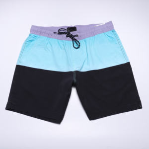 Pantalones cortos informales de moda de verano para hombre, Cintura elástica de secado rápido, cordón impreso, diseño de sublimación, transpirable, sólido - Product Image 1