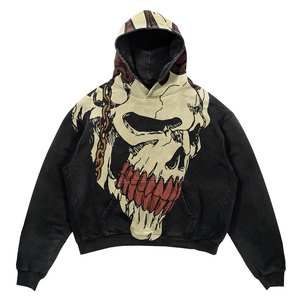 Pull à capuche de qualité supérieure pour hommes, sweat à capuche 100% coton doublé polaire, vente en gros OEM, sérigraphie personnalisée, logo hiver - Product Image 4