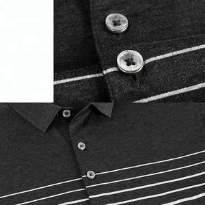 Polo décontracté de haute qualité pour hommes Design unique dans un nouveau tissu composite teint au meilleur prix - Product Image 5