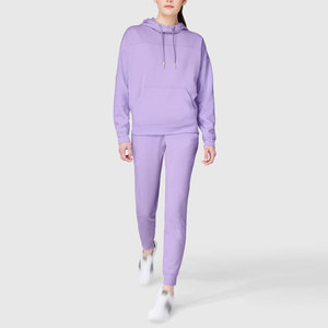 Women tracksuit for casual wear custom sportswear two piece set for street style - Product Image 5