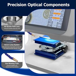 Máquina de Soldadura Láser Automática para Joyería de Alta Calidad, 60W/100W/150W/200W, Pantalla Táctil CCD, Portátil, Alta Productividad - Product Image 5