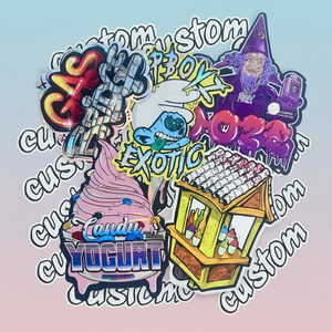 <strong>Custom</strong> <strong>Buy</strong> Now and Box Product <strong>Custom</strong> 3.5 My Logo Set Stock Textured Irregular Unique Special Shape Die Cut 3.5g Mylar Bag - Product Image 2