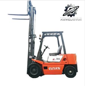 Montacargas HELI CPCD30 de 3 Toneladas, Montacargas Usado Japonés de 3 Toneladas con Motor Isuzu C240, Máquina Usada de Segunda Mano, a Combustible, 3000KG - Product Image 1