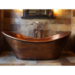 Les magnifiques tons métalliques chauds du cuivre créent une ambiance apaisante de type spa qui favorise la relaxation et le soulagement du stress. - Product Image 3