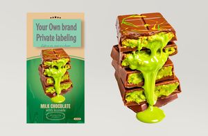 Baklava Maamoul สี่ชิ้นขนมช็อคโกแลตรสถั่วตะวันออกแบบปรับแต่งได้ - Product Image 3