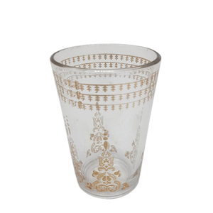 Moule votif rond en verre transparent avec impression d'écran couleur or pour la décoration de la maison et du dessus de Table - Product Image 3