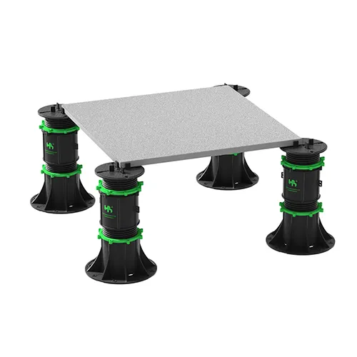 Different height adjustable floor joist paver tile pedestal decking support for outdoor