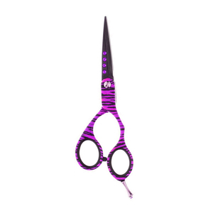 Ciseaux de coupe de cheveux de repose-doigt réglables professionnels ciseaux de coiffeur de beauté avec lame tranchante revêtue de papier pour la coiffure - Product Image 4