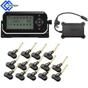 Westbay evrensel dijital 6-28 tekerlekler araba harici iç lastik basıncı izleme sistemi lastik göstergesi lastik basıncı sensörü <span class=keywords><strong>TPMS</strong></span> - Product Image 2