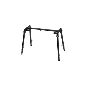 QUIK LOK - WS/421, Soporte para teclado/mezclador de alta resistencia, Altura ajustable 65-96 Cm, pliegues planos, Expandible, 8Kg, Negro - Product Image 2