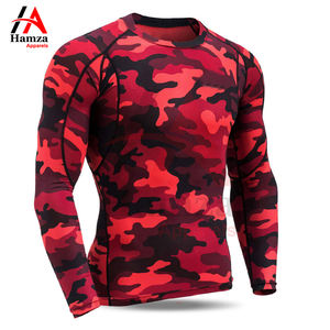 Camisas de compresión hechas a mano de último estilo Rash Guard de manga larga personalizadas de calidad superior a precio profesional competitivo - Product Image 3
