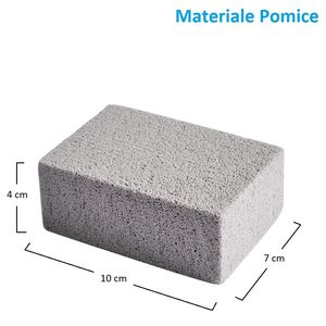 4 grigliate per uso domestico per la pulizia di pietre pomice 10x7x4 cm efficaci nella rimozione di avanzi e grasso di cibo - Product Image 2