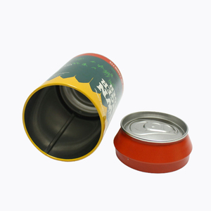 Boîte de conserve Offre Spéciale pour boissons de forme ronde Boîte de chocolat d'emballage de qualité alimentaire - Product Image 2