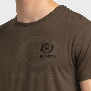 Camisetas casuales para hombre, ligeras y duraderas, tejido de punto de algodón 100%, logotipo personalizable - Product Image 6