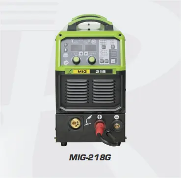Mesin las industri mini untuk baja tahan karat MIG/MAG/Lift TIG/MMA MIG-218G mesin las MIG pulsa ganda berkecepatan tinggi