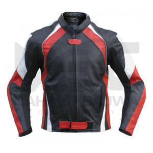 Vestes de moto en cuir fabriquées par des professionnels, vêtements de sport respirants et coupe-vent, logo personnalisé, prix bas - Product Image 2