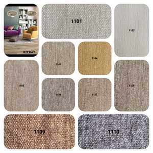 Tela de sofá de poliéster chenilla transpirable a precio barato al por mayor para tapicería textil de muebles - Product Image 5