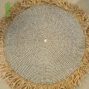 Alfombra Redonda de Pasto Marino, Hecha a Mano, Venta al por Mayor en Vietnam 2022 - Product Image 1