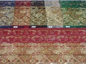 Tela teñida Premium GGT de 58 pulgadas con bordado de lentejuelas para prendas de vestir vestidos Ropa Étnica al por mayor textil OEM ODM proveedor - Product Image 2