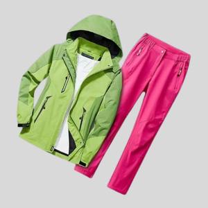 Vente chaude Personnalisé 100% Coton Zip-Up Coupe-Vent Ensemble La Plus Vendue Double Couche Jogging Veste Maille Doublure Shorts Écologique - Product Image 1