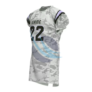 Nouvelle arrivée uniforme américain personnalisé uniformes de sport Logo personnalisé meilleur matériel Slim Fit maillot de football américain - Product Image 2