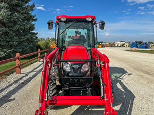 Tracteur TYM T474HC 2026, 48 CV, 70 CV, 4x4, mini-tracteur avec pelle rétrocaveuse, chargeur frontal, diesel, tracteur utilitaire agricole pour jardin et agriculture - Product Image 2