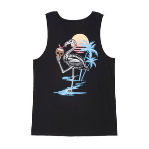 Débardeur d'été personnalisé pour homme, sans manches, en coton respirant, pour la gym, grande taille, séchage rapide, marque privée - Product Image 2