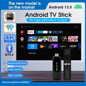 F4 MX10 ALLWINNER H313 Quad Core แอนดรอยด์13.0ทีวี2GB RAM 16GB รอมรองรับ HDR10 4K + WIFI6 BT 5.0ผู้ผลิตจีน - Product Image 2