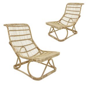 เก้าอี้หวายหวายแบบเปิดประทุนแบบวินเทจเก้าอี้พักผ่อนเฟอร์นิเจอร์โรงงานโดยตรงสำหรับห้องนั่งเล่นโรงแรมรีสอร์ท - Product Image 6