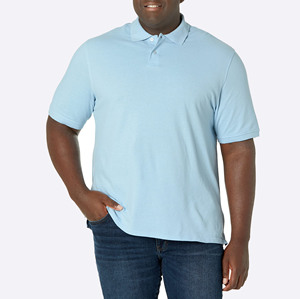 Camisa para Hombre Talla Grande, Mezcla de Poliéster/Algodón, Secado Rápido, Transpirable, Informal, Tela Piqué, Camisa Gulf, KATBROS INDUSTRY - Product Image 5