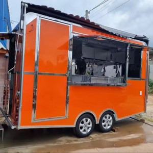 Remolque de Comida Móvil, Carrito de Comida Móvil para la Calle, Camión de Comida Móvil de Fábrica Aprobado por la EPA - Product Image 1