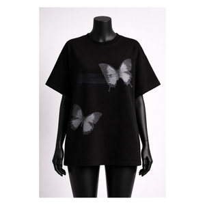 Camiseta Gráfica Oversize para Mujer, Impresión Personalizada, Algodón Premium, Estilo Casual Urbano, OEM ODM, Venta al Por Mayor - Product Image 1