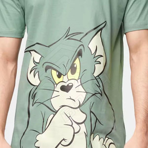 Camisetas de diseño personalizado moda 100% algodón hombres personalizados cuello redondo personalizados de alta calidad hombres usan camisetas - Product Image 6