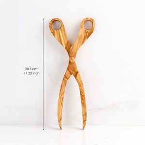 ที่คีบสลัดทำจากไม้มะกอกเครื่องมือทำมือแบบพรีเมี่ยม - Product Image 2