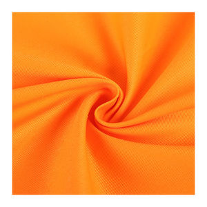 Tela de sarga de algodón orgánico de 150cm al por mayor para uniformes de ropa de trabajo características metálicas transpirables para abrigos tela de sarga personalizada - Product Image 3