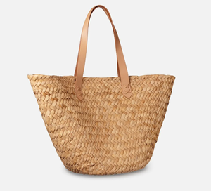 Customized Women's Casual Boho Tote Beach <b>Bag</b> Handmade French Basket Handbag with Embroidery Decoration Beach <b>Straw</b> Shoulder <b>Bag</b> - Product Image 2